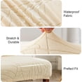 thumbnail image 3 of 6 PCS Waterproof Chair Covers for Dining Room,Stretch Jacquard Dining Chair Slipcovers, 3 of 7