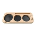 thumbnail image 1 of Coffee Portafilter Holder, Tamper Mat Stand, Space Saving Saving Storage, Coffee Tamper Holder for Coffee Maker Supplies, Restaurant Worktop 51mm Beech, 1 of 8
