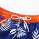thumbnail image 5 of Pantalones de playa de verano para niños, pantalones de playa con estampado de hojas, pantalones de surf elásticos de cuatro lados, pantalones cortos casuales (azul), 5 of 6