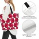 thumbnail image 3 of Disketp Tulips Flowers Bolsa Tote Estampada para Mujer, Bolso de Hombro y de Mano para Compras y Viajes, 3 of 8