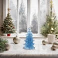thumbnail image 4 of Tabletop Christmas Trees, Crystal Christmas Tree Pines Ornament Resin Crafts To Table Display And Gift Mini Christmas Trees, 4 of 6
