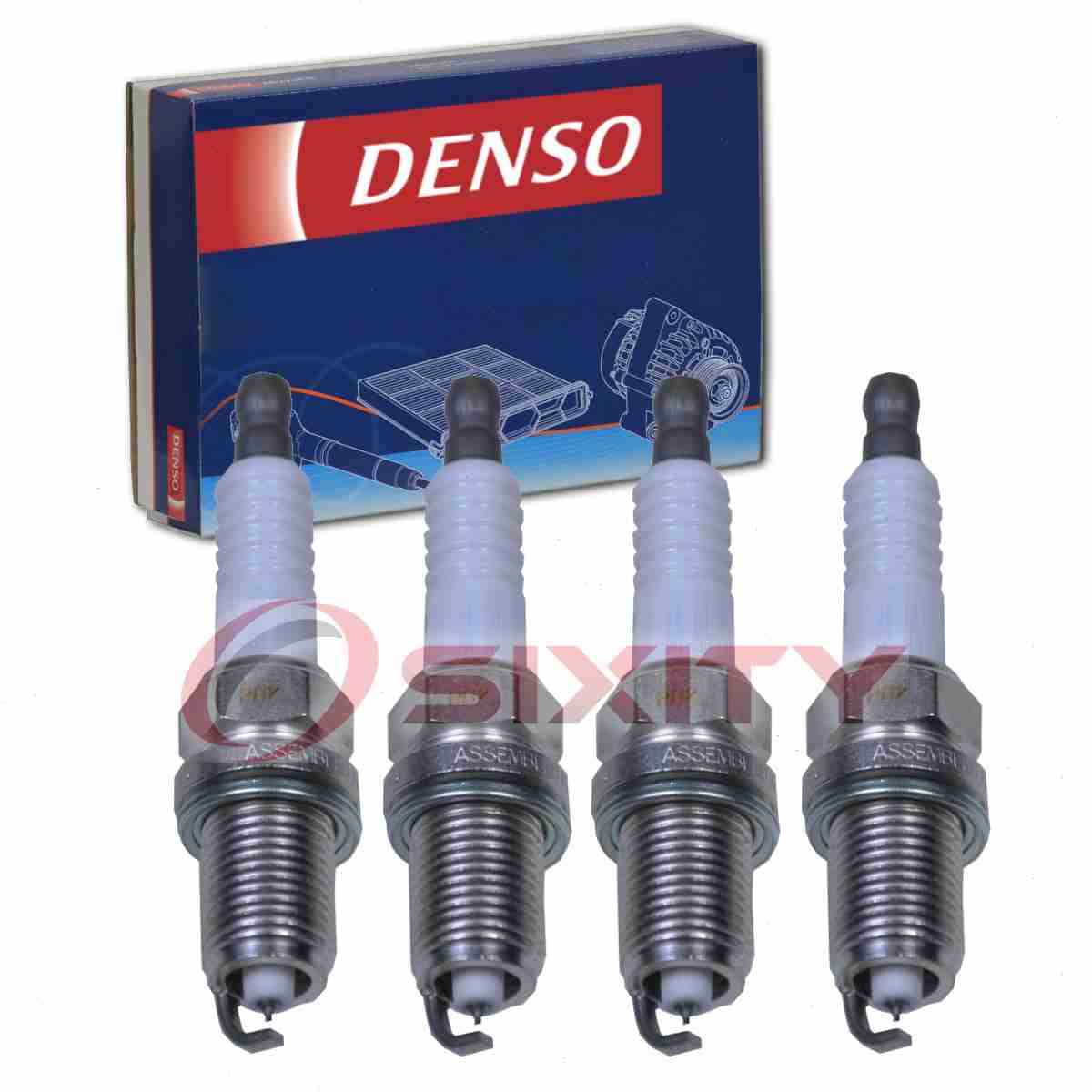 4 pc DENSO 3297 Spark Plugs for 11109-86Z20 19185432 22401-1P116 22401-40P16 22401-40P66 22401-97E16 22401-97E66 30731383-0 5159 713AA 88969636 88969637 90080-91180 90080-91181 90919-01178