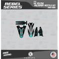 thumbnail image 3 of Kalair GFX Graphics Kit for Kawasaki KLX 250 Polisport Restyle (2003-2008) Rebel Series, 3 of 5