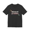 thumbnail image 3 of Cute Blessed grandma Christian groovy new grandmother Unisex T-shirt, 3 of 5