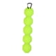 thumbnail image 5 of Soporte para pelota de Golf, bolsa de almacenamiento para pelotas de Golf, accesorios para 5 pelotas, cubierta protectora de silicona para práctica , Verde, 5 of 8