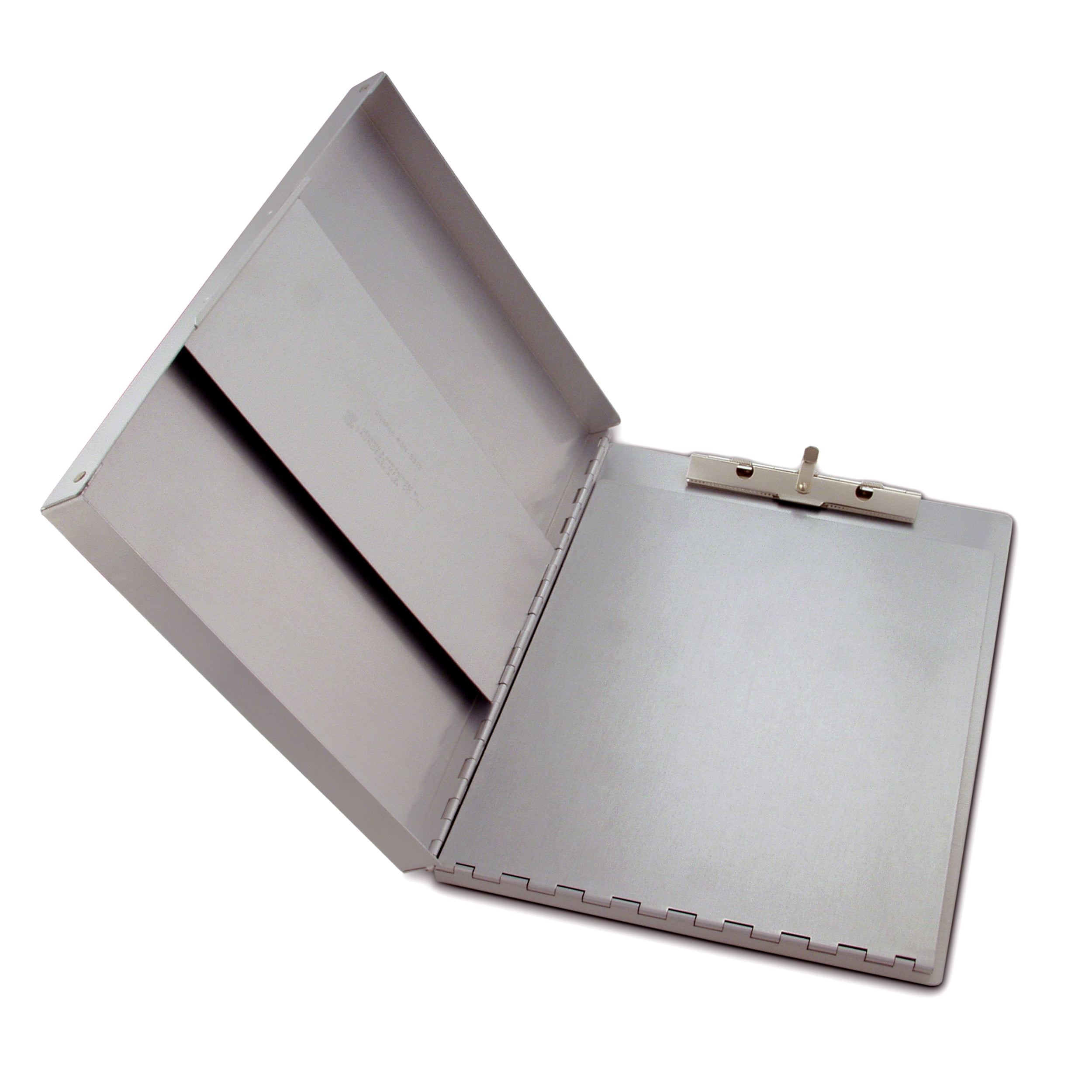 Saunders Metal Form Holder, A, Side Privacy Cover, Low Profile Clip, Letter, Silver