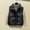 Black, variant on BKQCNKM Puffer Vest Women Vests for Women 2024 Winter Cotton Vest Women Hairball Short Korean Down Cotton Vest Zipper Casual Women Jacket Cropped Puffer Vest, Black L