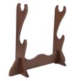 thumbnail image 1 of Desktop Flute Stand, Desktop Flute Display Holder Bayonet Design Storage Rack Easy To Clean Laminated Board  for Home, 1 of 7