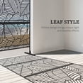 thumbnail image 4 of Outsunny Metal Privacy Screen W/ Expansion Screws Outdoor Divider, Leaf, 4 of 10