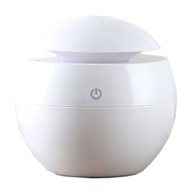 Humificador ultrasónico para esencias difusor de aromas diseño esfera ilios innova 130 ml blanco