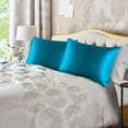 thumbnail image 3 of Unique Bargains Satin Pillowcases with Envelope Closure 2pcs, 3 of 9