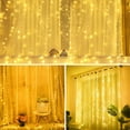 thumbnail image 2 of Kripyery LED Lights with Remote Control USB Powered Fairy Lights for Bedroom Indoor Outdoor Decor Curtain Light Hook Design, 2 of 8