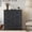 Black, variant on Topcobee Tall Dresser Fabric Storage Tower for Closet, Entryway, Modern Furniture for Living Room Bedroom, 8-Drawer Chest of Drawers