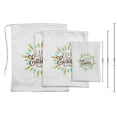 thumbnail image 3 of Darling Souvenir White Carrot & Sunday Easter Party Supplies Gift Pouches Favor&nbsp;Candy Bags&nbsp;15 Pieces, 3 of 5