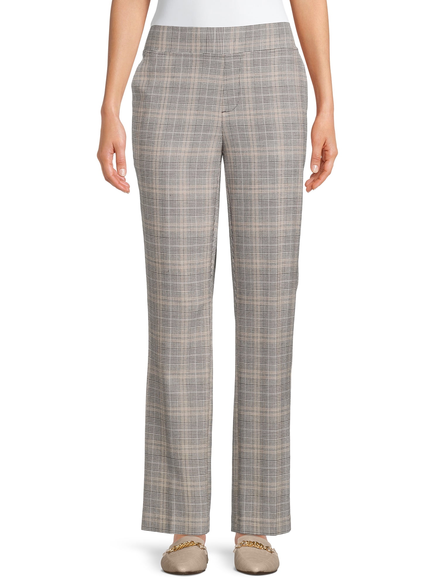Time and Tru Women's Pull On Dress Pants - Walmart.com