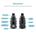 thumbnail image 3 of Cargador de batería Neewer V-Mount/V Lock de doble canal 16,5 V, 3 of 7