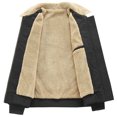 thumbnail image 4 of Gytharion Women’s Plus Size Fleece Jackets Zip Up Warm Lined Bomber Coats Turn Down Collar Long Sleeve Winter Jackets for Fall and Winter, 4 of 5
