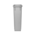 thumbnail image 4 of Alpine Industries 23 Gal. Gray Open Top Waste Basket Slim Commercial Garbage Trash Can, 4 of 4