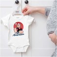 thumbnail image 5 of All American Popeye The Sailor Man Romper Boys or Girls Infant Baby Brisco Brands NB, 5 of 6