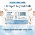 thumbnail image 3 of Kirk's Castile Bar Soap - Made With Premium Coconut Oil, Original Fresh Scent, 4 oz. Bars, 3 Pack, 3 of 8