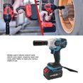 thumbnail image 3 of High Torsion 300W Impact Wrench, Lithium Battery Rechargeable Electric Power Tool for Carpentry Repair, 3 of 8