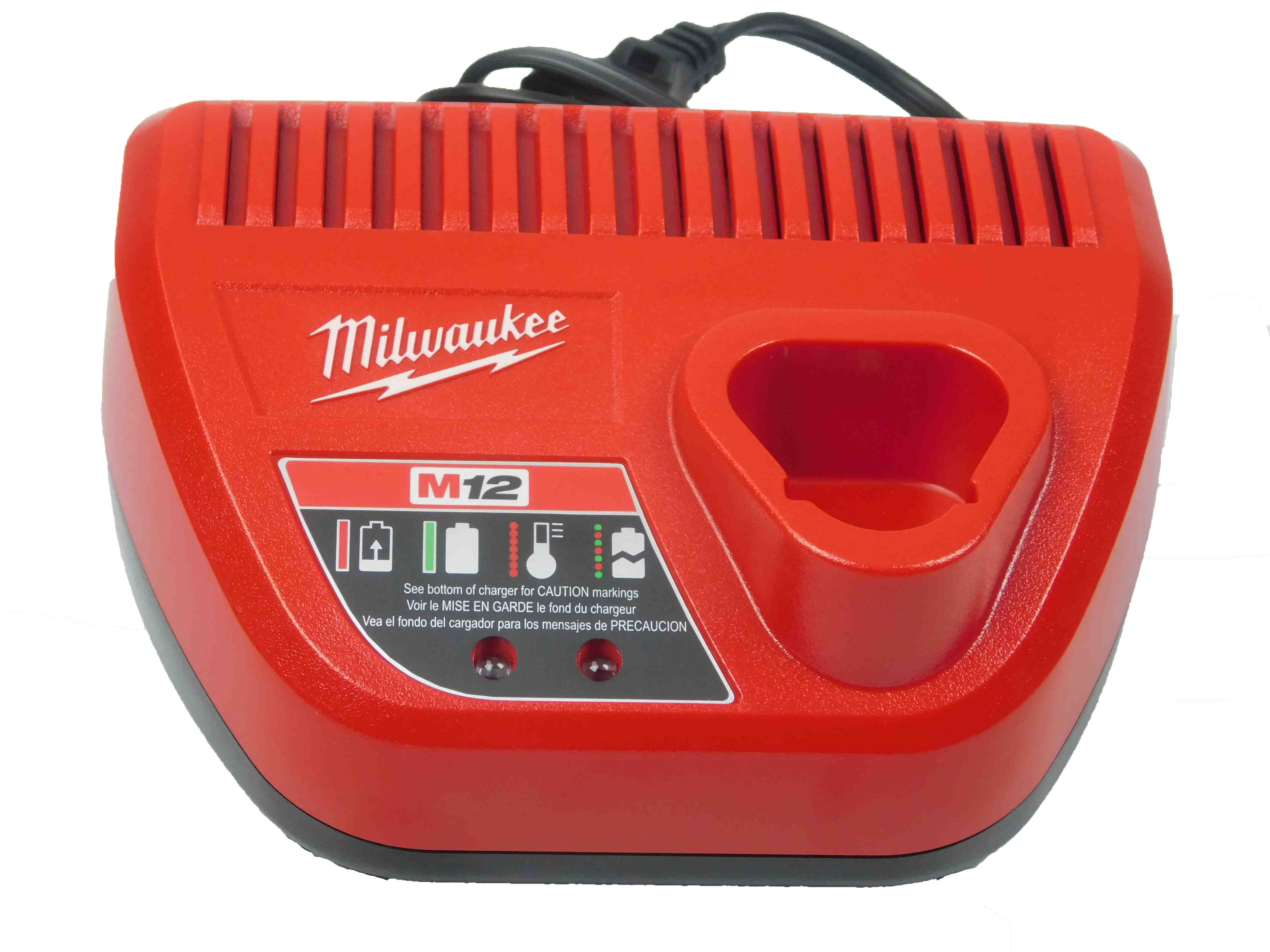 Brand New Milwaukee M12 Lithium Ion 12 Volt Battery Charger 48-59-2401 