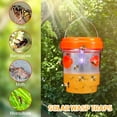thumbnail image 3 of ACDANC 2026 New 2 Pack Wasp Traps Solar Powered Bee Baits with Uv Led Light Outdoor Hanging Fly Traps Reusable Hornet Trap Hornet Traps Wasp Killer for Indoor Outdoor Patio Garden Home, 3 of 5