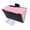 Pink, variant on AOMXGD A4 Mini Accordion File Folder, 8 Candy Colors, Transparent Document & Bill Organizer, Portable Office Supplies