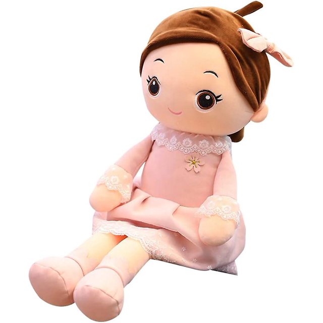 Cuddly Doll Soft Rag Doll Beautiful Doll Soft Rag Dolls Clothes and Baby Doll Cuddly Doll Plush Dolls Rag Dolls Sleeping Pillow for Children Christmas(40cm)