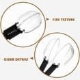 thumbnail image 3 of HEATSHAKING 3Pcs Black Plastic Pooper Scooper for Guinea Pig and Small Pet with Hanging Storage Hook, 3 of 8