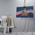 thumbnail image 4 of Happy Father's Day Honoring Veterans Siberian Husky in Army Uniform Horizontal Matte Canvas Poster Husky Dog Lover Gifts Wall Art Home Decor - 13007, 4 of 5