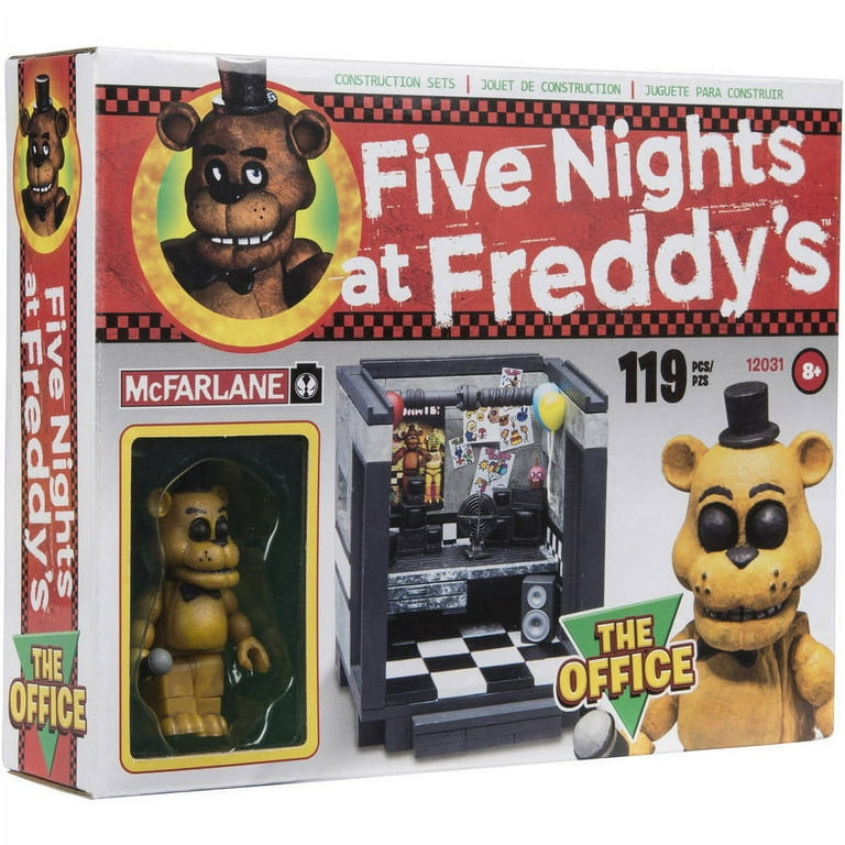 Five Nights at Freddy's, The Office Action Figure Set, 119 Pieces