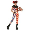 thumbnail image 6 of Women's Malicious Clown Costume, Small, 6 of 8