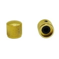 thumbnail image 2 of 4 Metal Tone Volume Speed Control Dome Knobs for Tone Volume Button Replacement Parts Instrument Accs Hole Electric Guitar Bass Golden, 2 of 7
