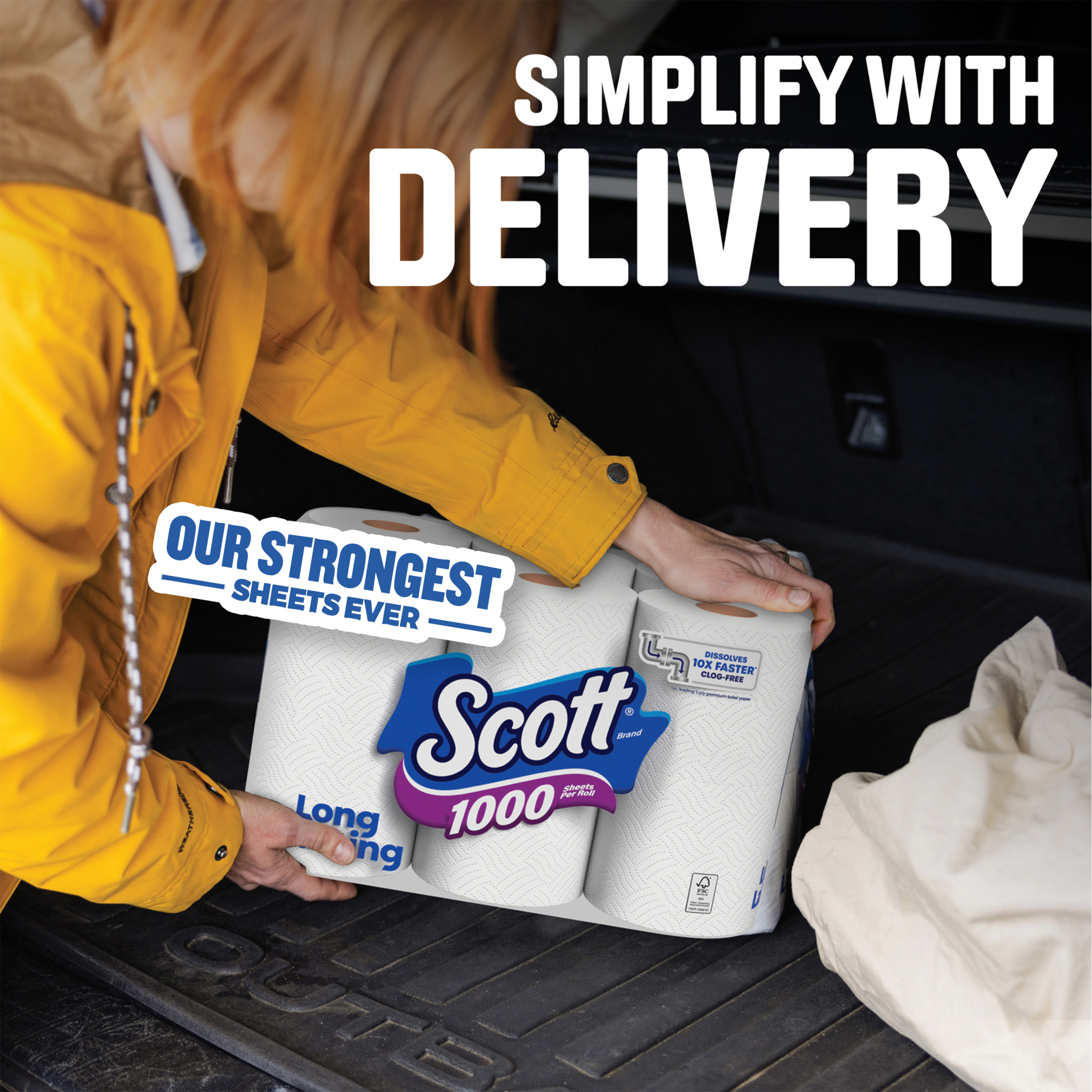 Scott 1000 Toilet Paper, 12 Rolls, 1000 Sheets per Roll photo 8