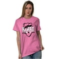 thumbnail image 3 of Hawaii HI Pride Gameday Spirit Cool Men's Graphic T Shirt Tees Brisco Brands L, 3 of 6