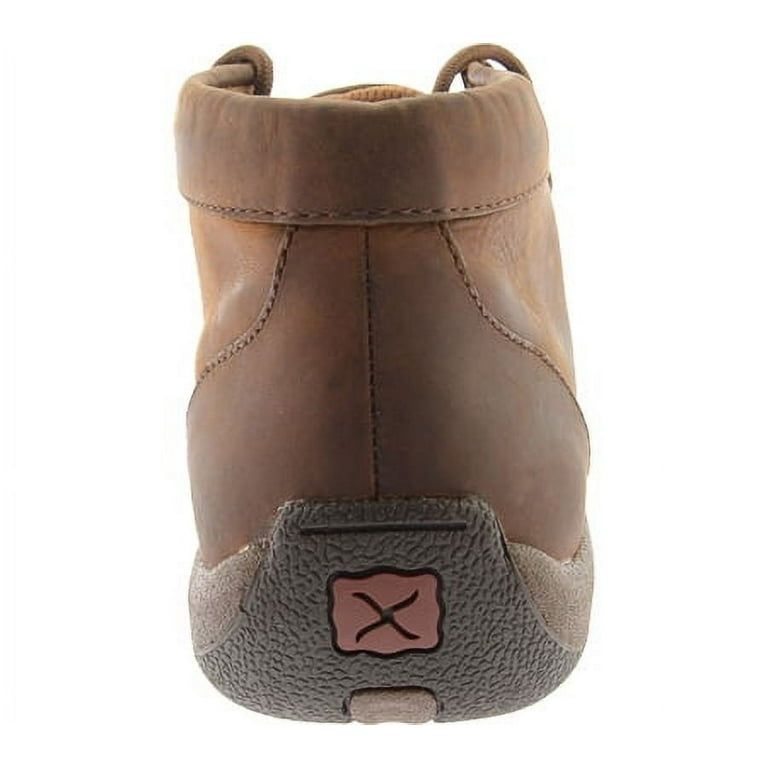 Women's Twisted X WDMST01 Steel Toe Moc Work Shoe Distressed