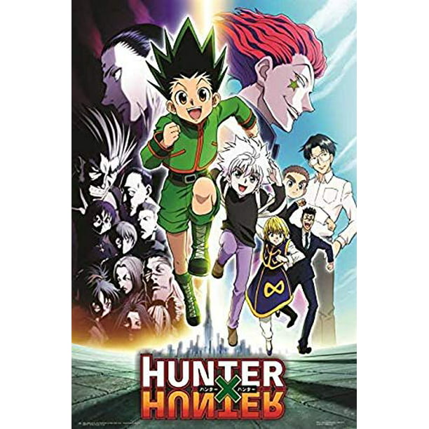 Hunter X Hunter Group Anime Laminated Poster 24 5 X 36 5 Walmart Com