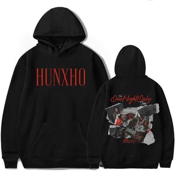 Hunxho The One Night Only Tour Hoodie Unisex Fashion Casual Long Sleeve Sweatshirt