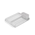 thumbnail image 4 of Brabantia Sinkside 15.2 in. x 19.4 in. Aluminum Dish Drying Rack in Light Gray, 4 of 4