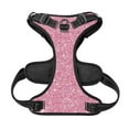 thumbnail image 5 of Bingfone Glitter Pink No Pull Dog Vest Harness For Small Medium Large Dogs Strap For Puppy Walking,Training,Dog Harness-Large, 5 of 9