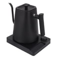 thumbnail image 1 of Gooseneck Electric Kettle Temperature Control 304 Stainless Steel LED Screen Pour Over Coffee Kettle Matte Black 1200W, 1 of 7