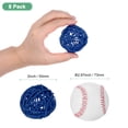 thumbnail image 2 of Uxcell 8 Paquete de Bolas de Ratán Tejido de 2 pulgadas para Decoración de Navidad, Bodas y Acción de Gracias Azul, 2 of 6