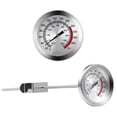 thumbnail image 2 of Weiweiguan 1pc Cooking Thermometer Kitchen Meat Thermometer Food Thermometer Stainless Steel Probe Frying Thermometer, 2 of 7