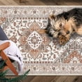 thumbnail image 7 of 2'x8' Runner Rug for Hallway Floor, Yamaziot Rug Carpet Runner with Rubber Backing, Washable Non Slip Vintage Mat for Bedroom, Laundry, 7 of 7
