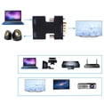 thumbnail image 2 of Adaptador De VGA A Convertidor F / M Compatible Con Salida De Señal 1080P Negro shamjiam Adaptador HDMI a VGA, 2 of 5