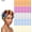 Multicolor 01, variant on 50 Pcs Self Holding Cold Wave Hair Rollers, Ventilated Heatless Perm Rods for DIY Hairstyle