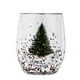 thumbnail image 1 of Taza de Navidad de cristal de lentejuelas de doble flujo resistente al calor de Navidad de 300ml taza de leche de árbol de Navidad de copo de nieve de dibujos animados encantadores Sincero Electrónica, 1 of 4