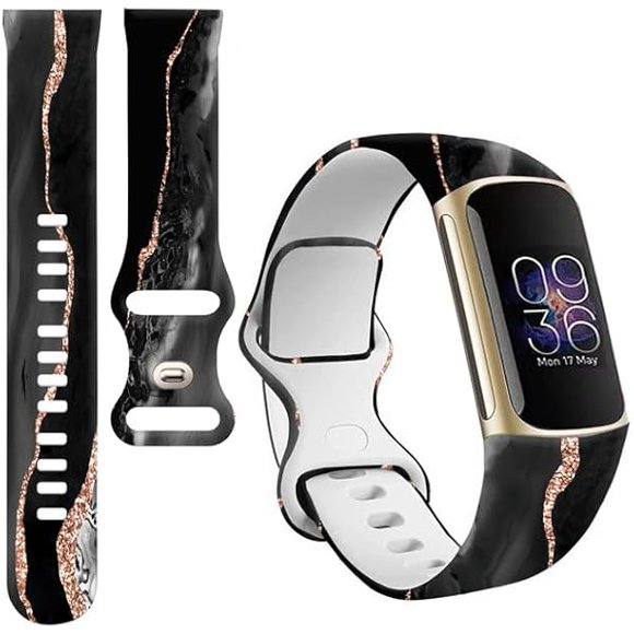 wonima11 Sport Bands Compatible with Charge 6 /Charge 5 for Women Men,Soft Waterproof Replacement Straps Wristbands for Charge Advanced Fitness Tracker
