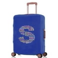 thumbnail image 1 of 2024 Luggage Covers Travel Accessories Suitcase Cover Protector Reusable Washable 18-32inch Text Letter Printed Pattern Series 8text S L, 1 of 6